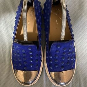 Giuseppe Zanotti slip on loafer RARE